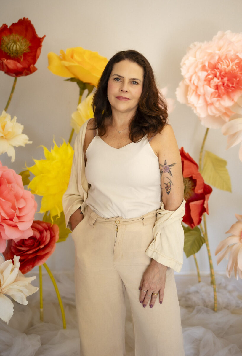 Elaine Meneghini, artista visual e fundadora do Pólen
