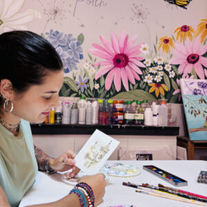 Vivência com arte no Pólen