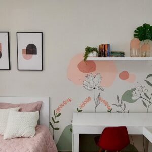 Mural pintado à mão pelo Pólen