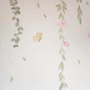Mural pintado à mão pelo Pólen
