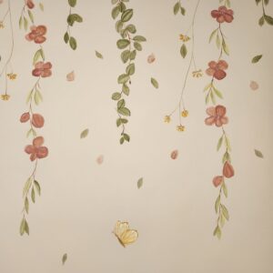 Mural pintado à mão pelo Pólen