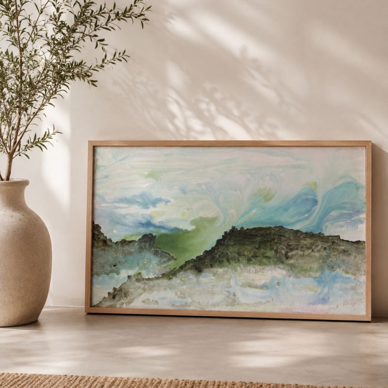 Quadro Terra, Céu e Mar